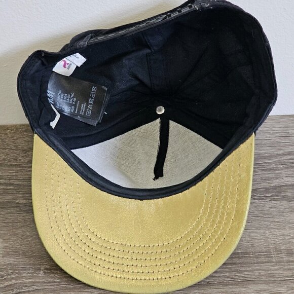 H&M Angry Bird Black Gold Hat Cap Adjustable  Snapback Kids Child Children Size - Picture 9 of 16